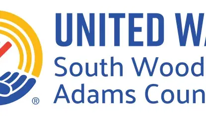 United Way of South Wood & Adams Counties logo with the Circle of Hope