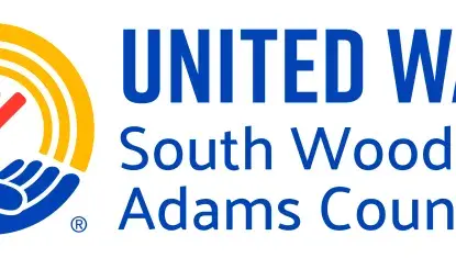 United Way of South Wood & Adams Counties logo with the Circle of Hope